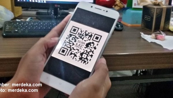 penukaran uang lebaran menggunakan qris